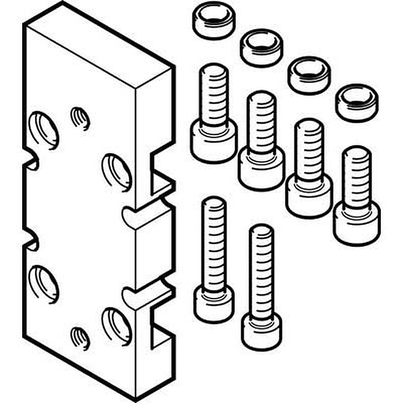 Festo Adapter Kit DHAA-G-H2-20-B11-32, For Use With Handling Unit