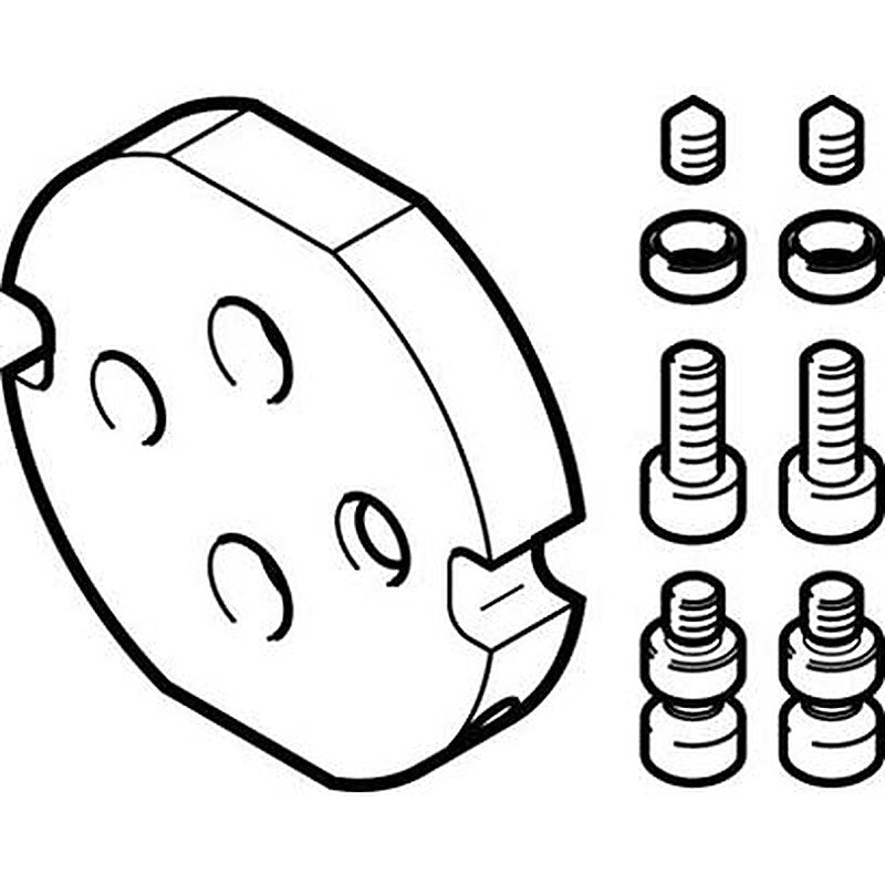 Festo Adapter Kit DHAA-G-Q11-16-B1-16, For Use With Grippers