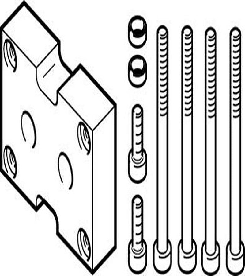 Festo Adapter Kit DHAA-G-Q11-25-B12-35, For Use With Grippers