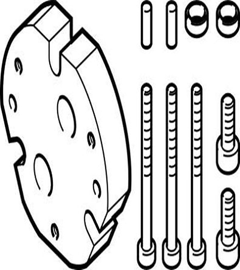 Festo Adapter Kit DHAA-G-Q11-25-B7-35, For Use With Grippers