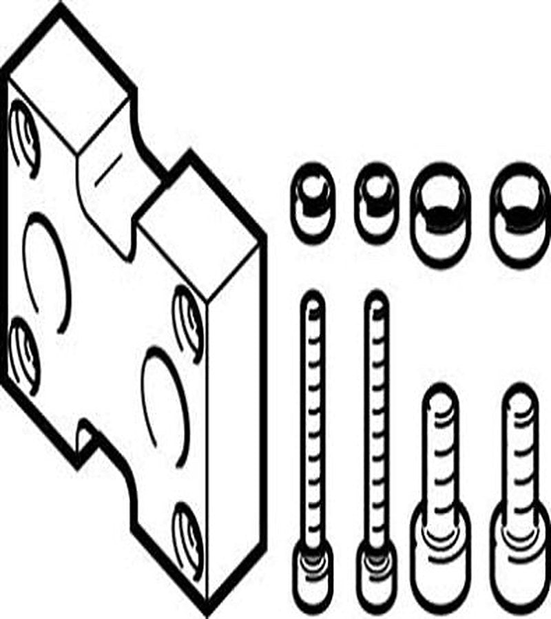 Festo Adapter Kit DHAA-G-Q11-25-B8-35, For Use With Grippers