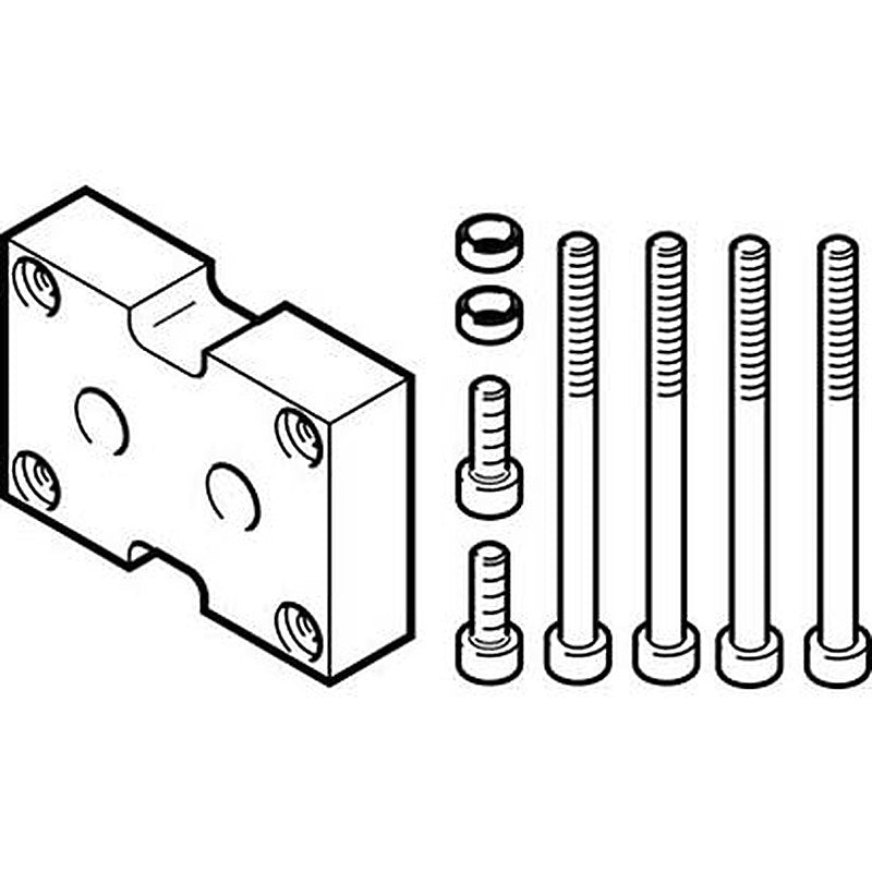 Festo Pneumatic Gripper, DHAA-G-Q11-25-B8G-40