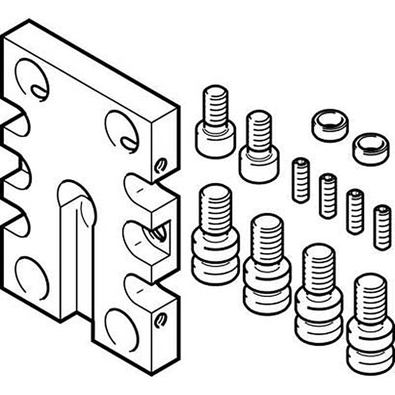 Festo Adapter Kit DHAA-G-Q5-32-B11-40, For Use With Grippers