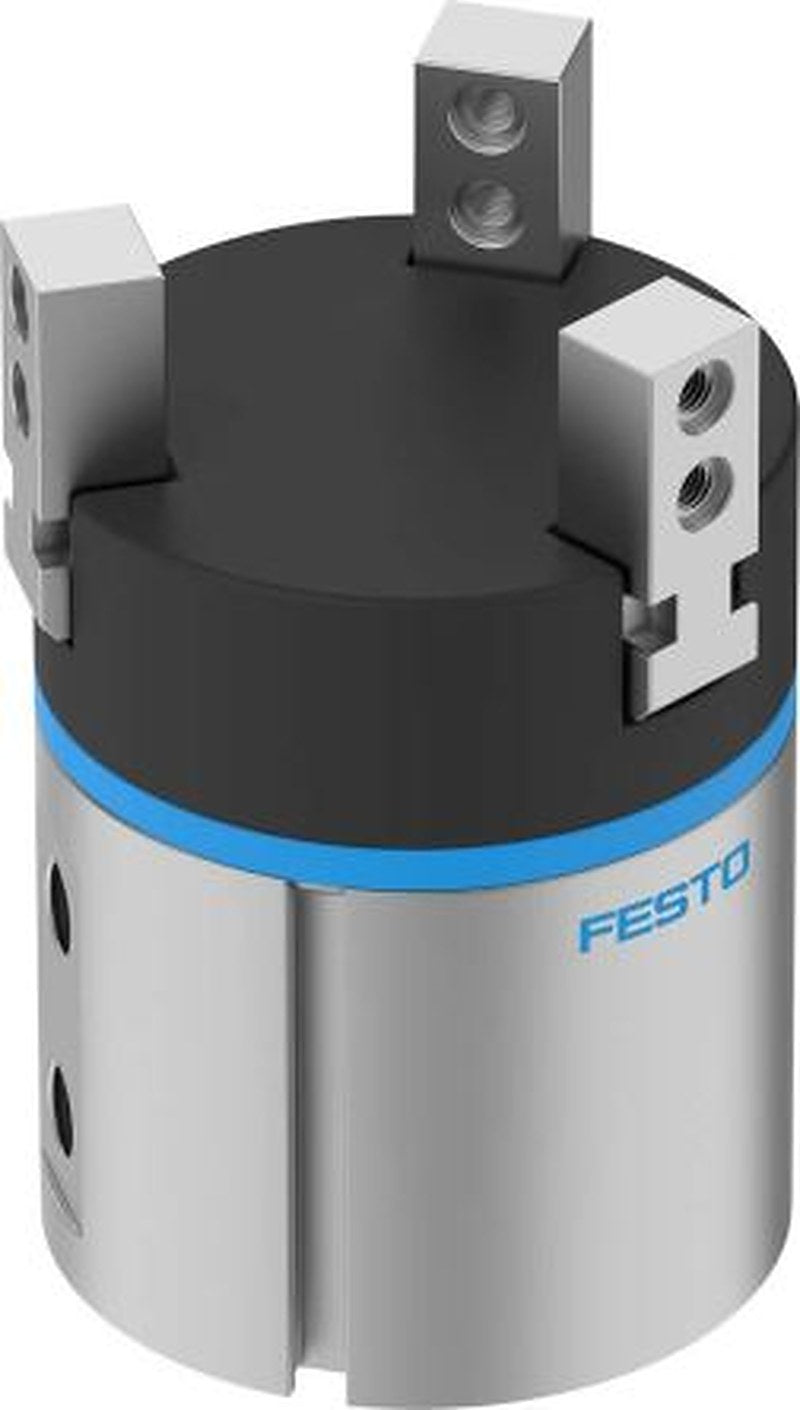 Festo 3 Finger Double Acting Action Pneumatic Gripper, DHDS-50-A, 3 Point Gripping Type