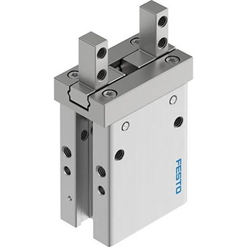 Festo 2 Finger Double Acting Action Pneumatic Gripper, DHPC-10-A-B-1, Parallel Gripping Type