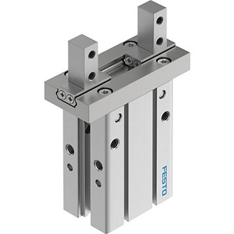 Festo 2 Finger Double Acting Action Pneumatic Gripper, DHPC-25-A-B-1, Parallel Gripping Type