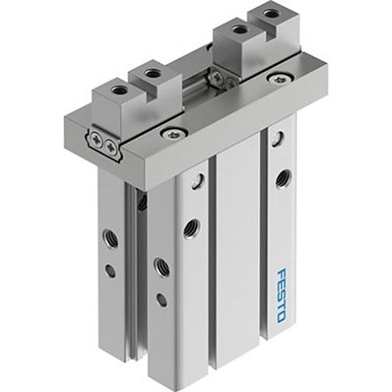 Festo 2 Finger Double Acting Action Pneumatic Gripper, DHPC-25-A-B-2, Parallel Gripping Type