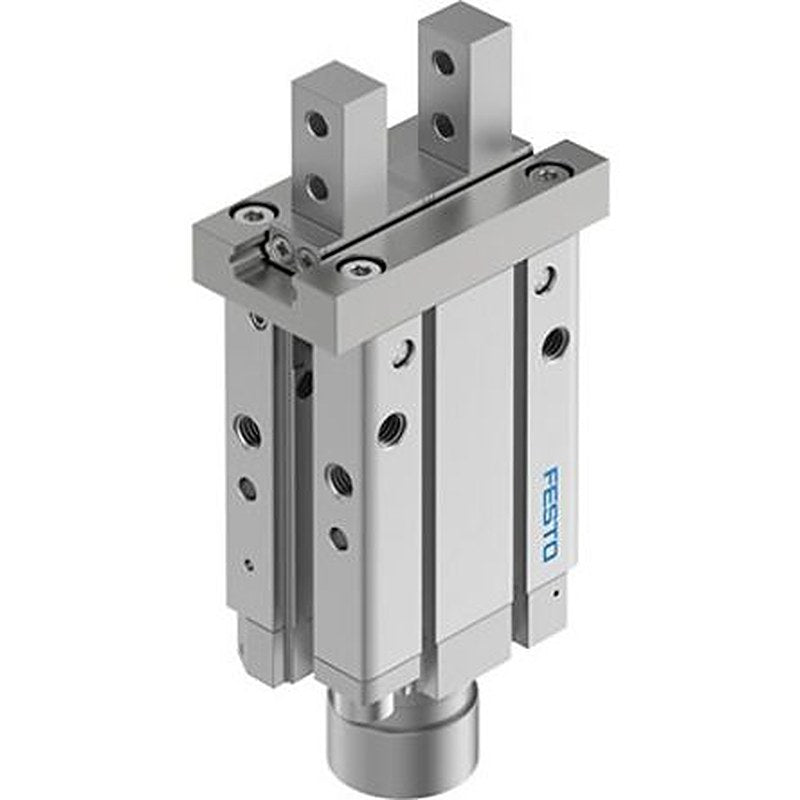 Festo 2 Finger Double Acting Action Pneumatic Gripper, DHPC-25-A-NC-S-2, Parallel Gripping Type