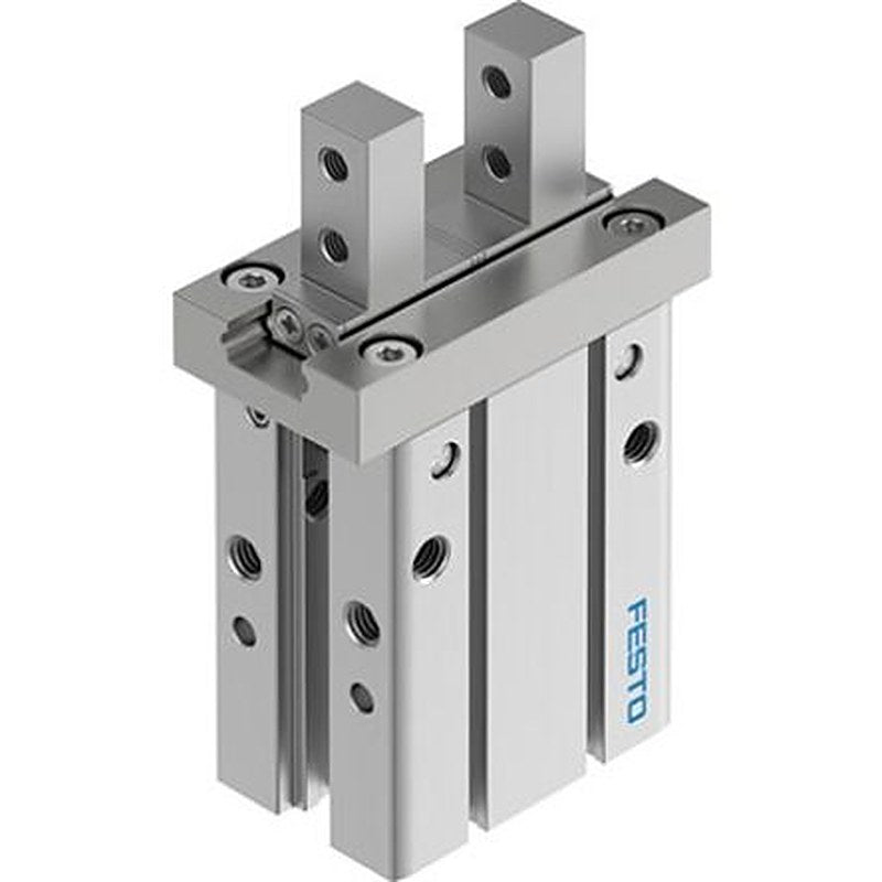 Festo 2 Finger Double Acting Action Pneumatic Gripper, DHPC-25-A-NC-S, Parallel Gripping Type
