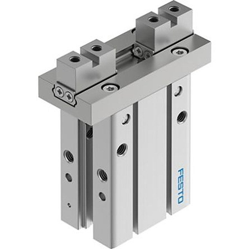 Festo 2 Finger Double Acting Action Pneumatic Gripper, DHPC-25-A-NO-S, Parallel Gripping Type