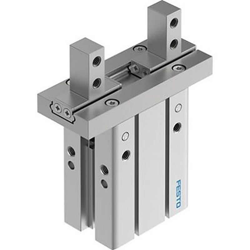 Festo 2 Finger Double Acting Action Pneumatic Gripper, DHPC-32-A-NO-S-1, Parallel Gripping Type