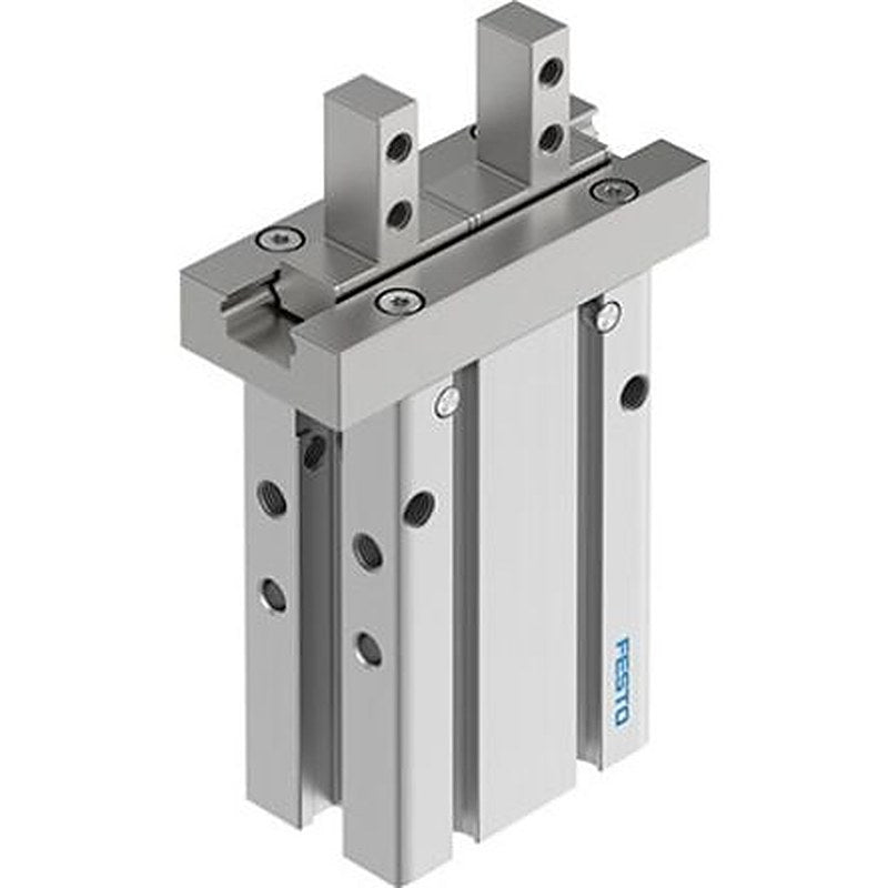 Festo 2 Finger Double Acting Action Pneumatic Gripper, DHPC-L-16-A-NC-S-1, Parallel Gripping Type