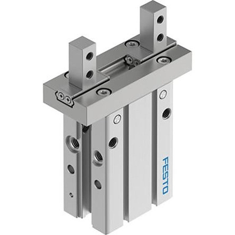 Festo 2 Finger Double Acting Action Pneumatic Gripper, DHPC-L-20-A-B-1, Parallel Gripping Type