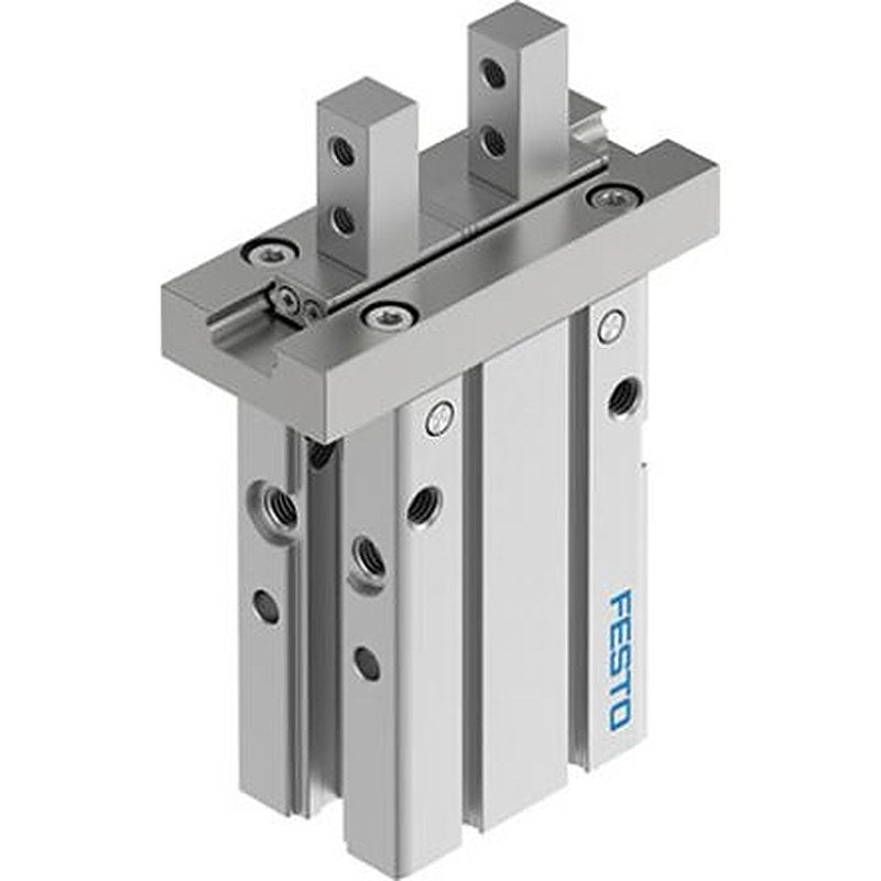 Festo 2 Finger Double Acting Action Pneumatic Gripper, DHPC-L-20-A-NC-S, Parallel Gripping Type