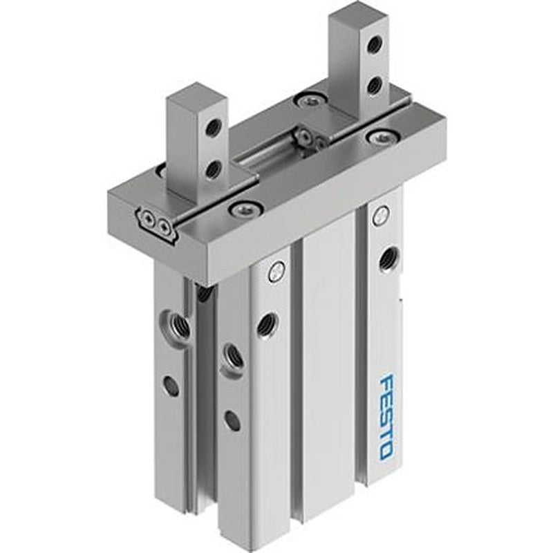 Festo 2 Finger Double Acting Action Pneumatic Gripper, DHPC-L-20-A-NO-S-1, Parallel Gripping Type