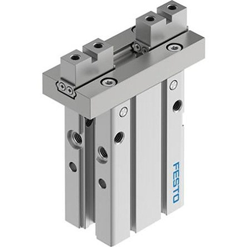Festo 2 Finger Double Acting Action Pneumatic Gripper, DHPC-L-20-A-NO-S-2, Parallel Gripping Type
