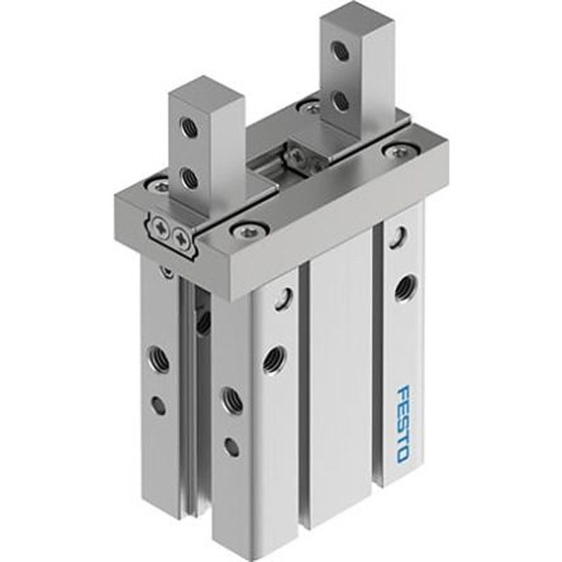 Festo 2 Finger Double Acting Action Pneumatic Gripper, DHPC-L-25-A-B-2, Parallel Gripping Type