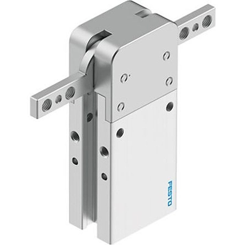 Festo 2 Finger Double Acting Action Pneumatic Gripper, DHRC-10-A-S-NO, Radial Gripping Type