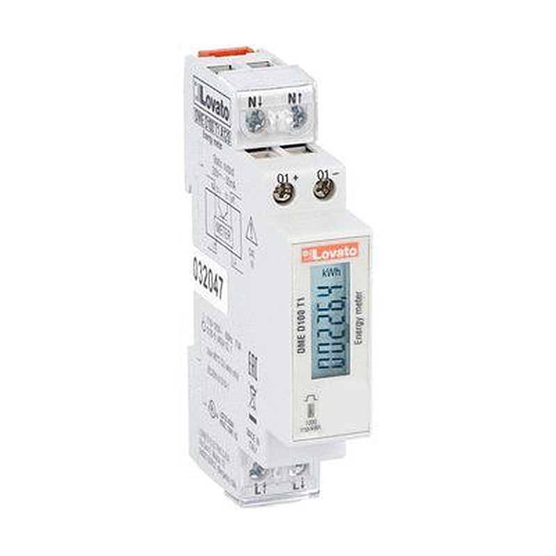 Lovato 1 Phase LCD Energy Meter, Type Energy Meter
