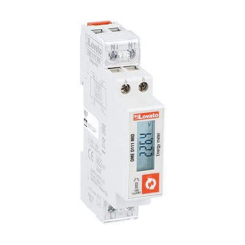 Lovato 1 Phase LCD Energy Meter, Type Energy Meter