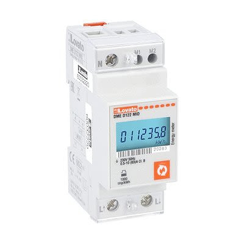 Lovato 1 Phase LCD Energy Meter, Type Energy Meter
