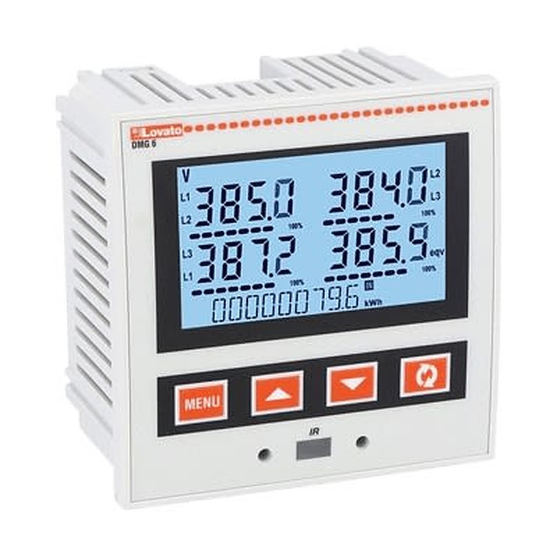 Lovato 3 Phase LCD Energy Meter, Type Energy Meter