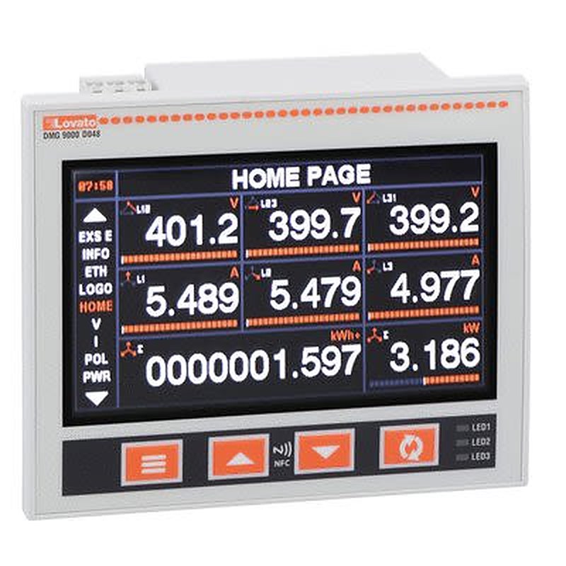 Lovato 3 Phase LCD Energy Meter, Type Energy Meter