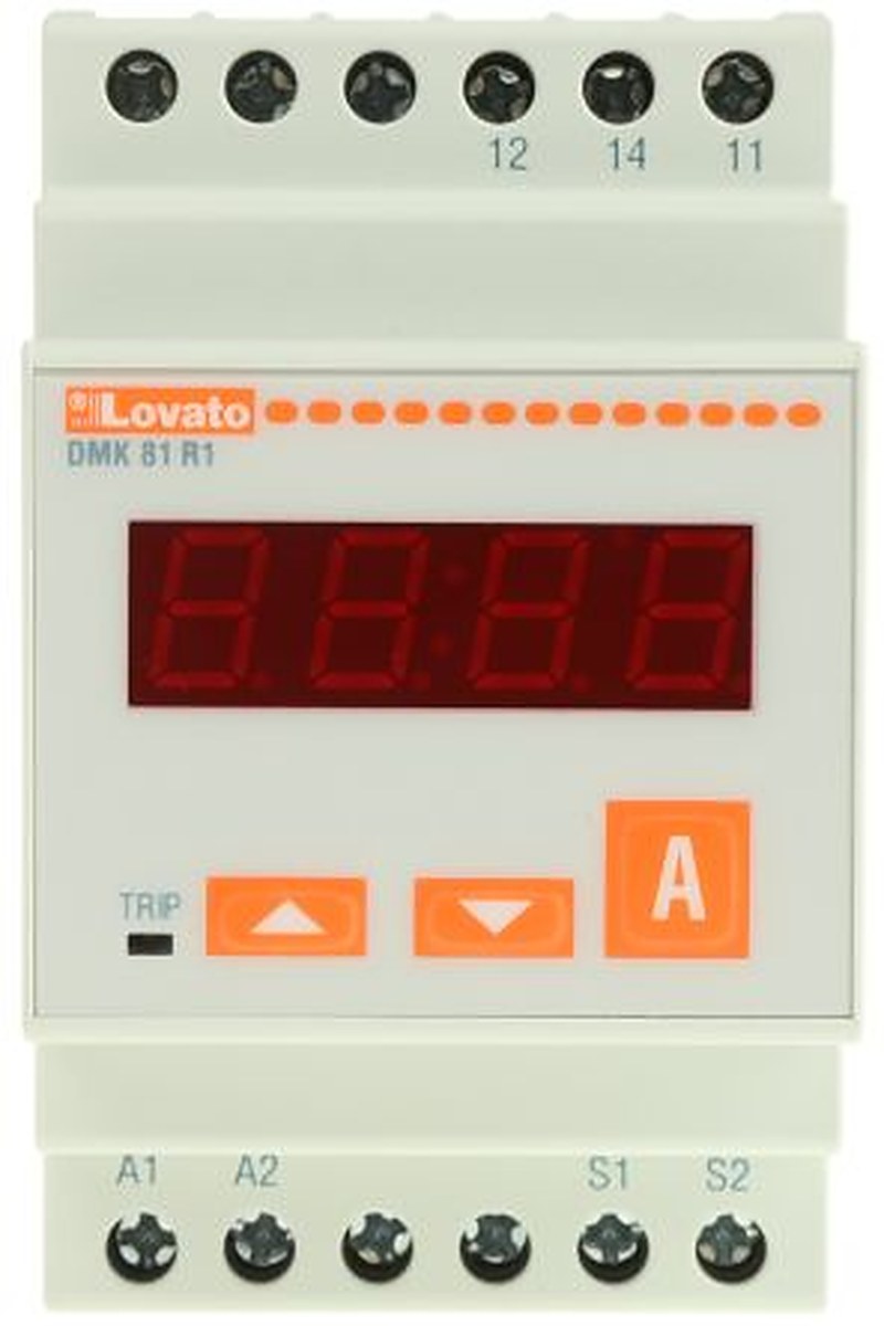 Lovato DMK 01 - DMK 81 Digital Ammeter 10000 A AC, ±0.5 %