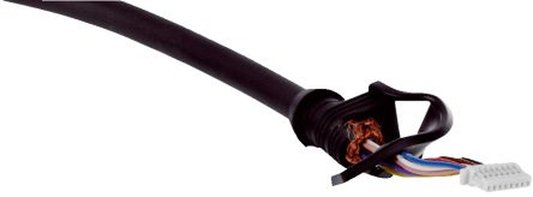 SICK Female 12 way JST, Straight to Unterminated 8 way Free Cable End Connector Cable, 5 m