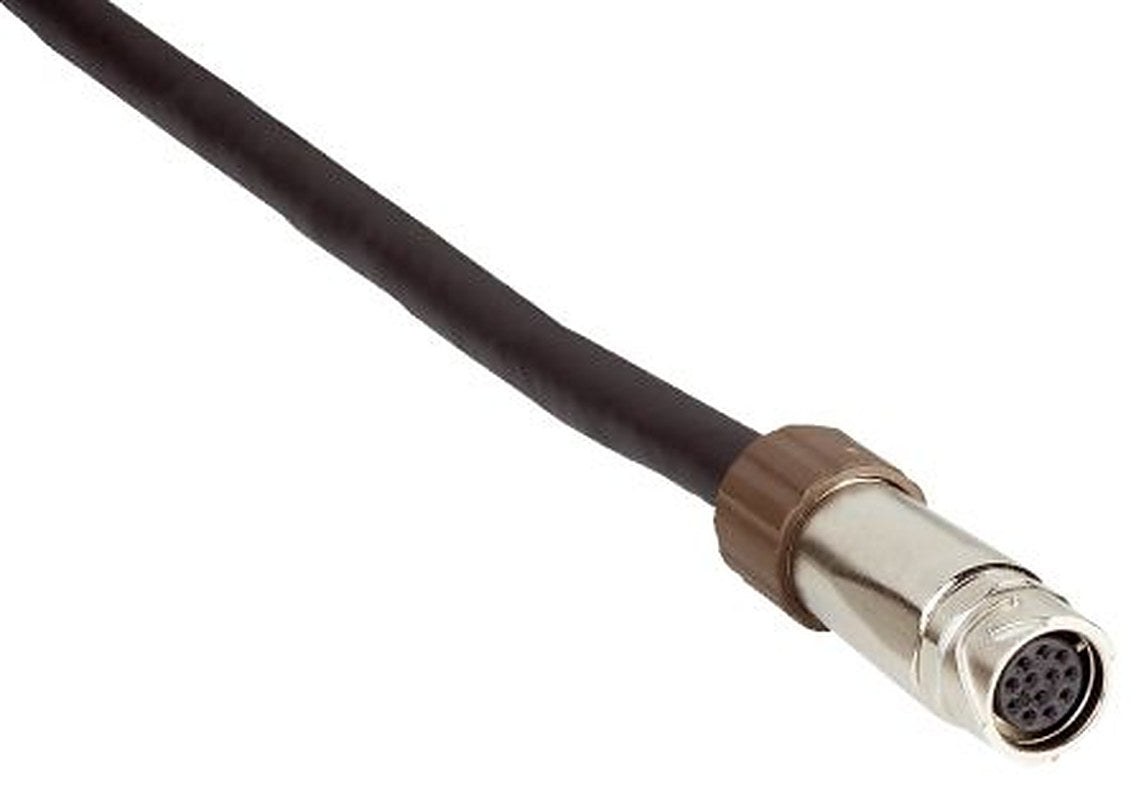 SICK Female 12 way M12, Straight to Unterminated 12 way Free Cable End Connector Cable, 20 m
