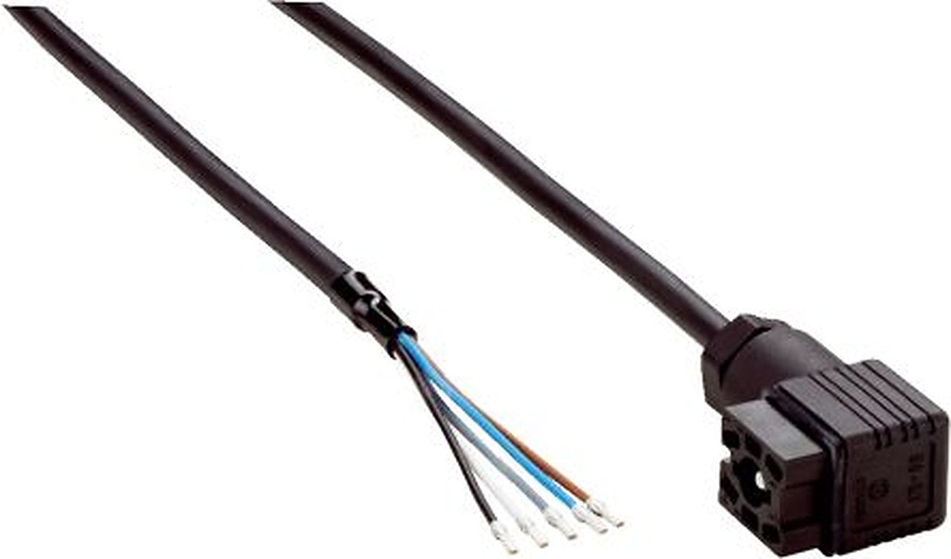 SICK Female 12 way Right Angle to Unterminated 6 way Free Cable End Connector Cable, 10 m