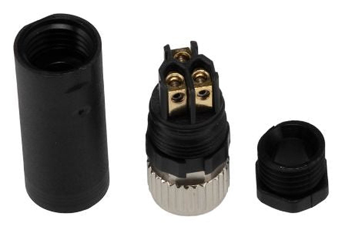 SICK Circular Connector, 3 Contacts, Cable, Cable, M12 Connector, Plug, Female, IP67, DOS Series