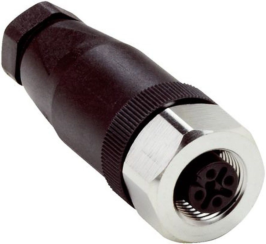 SICK Circular Connector, 3 Contacts, Cable, Cable, M12 Connector, Plug, Female, IP67, DOS Series