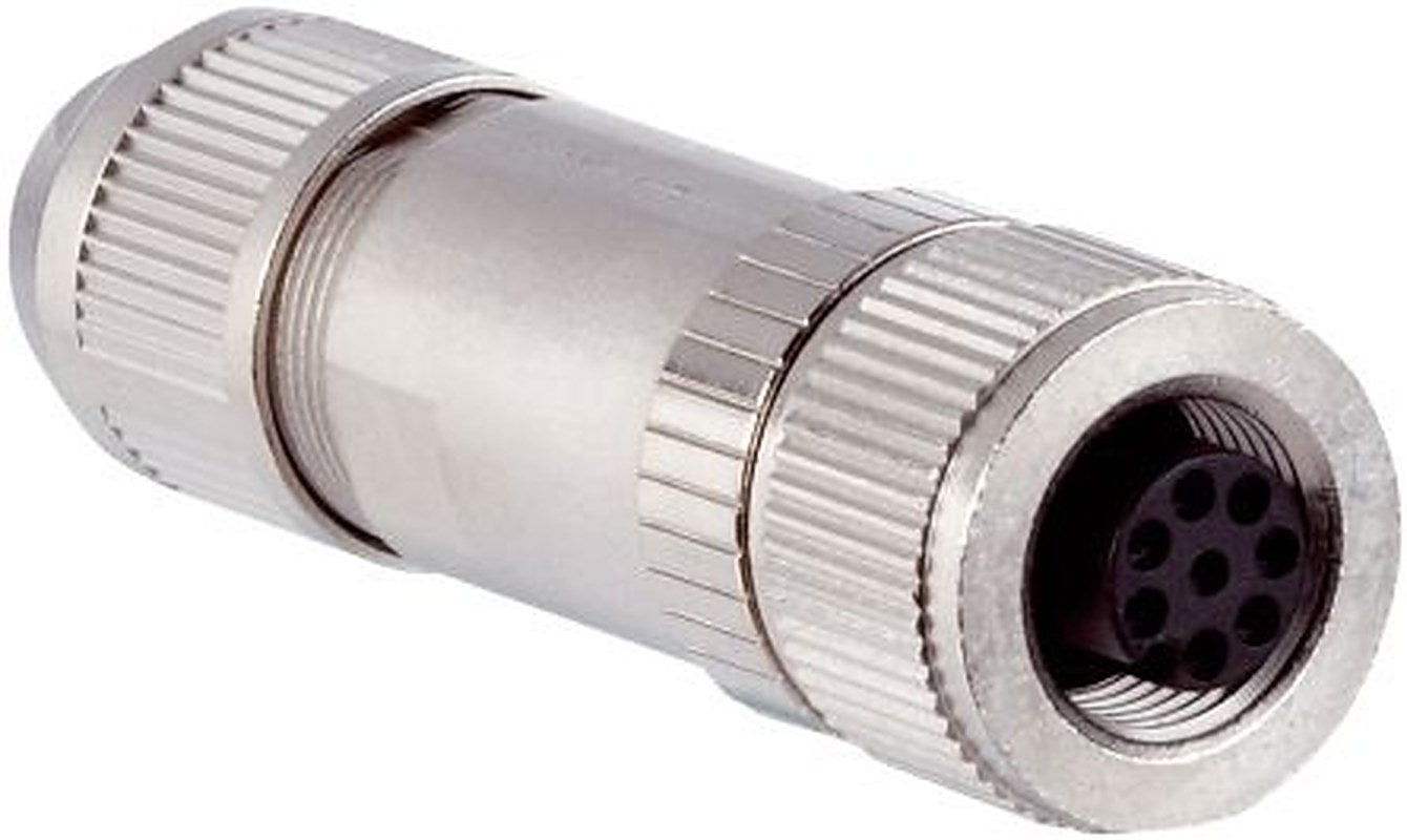 SICK Circular Connector, 8 Contacts, Cable, M12 Connector, Socket, Female, IP67, STE Series