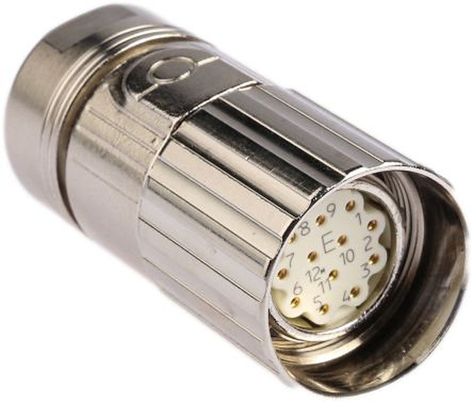 SICK Circular Connector, 12 Contacts, Cable, M23 Connector, Socket, Female, IP66, IP67, DOS-2312 Series