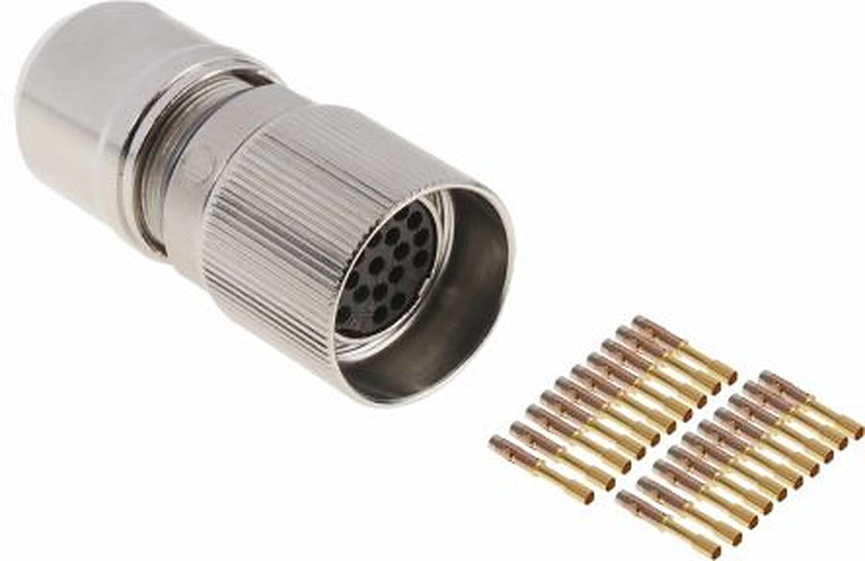 SICK Circular Connector, 21 Contacts, Cable, M23 Connector, Socket, Female, IP67, DOS-2321 Series