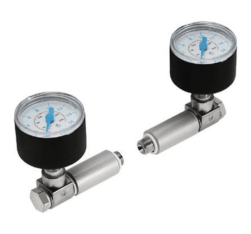 Festo G 1/4 Male Bourdon tube pressure gauge, 40 mm, 10 bar