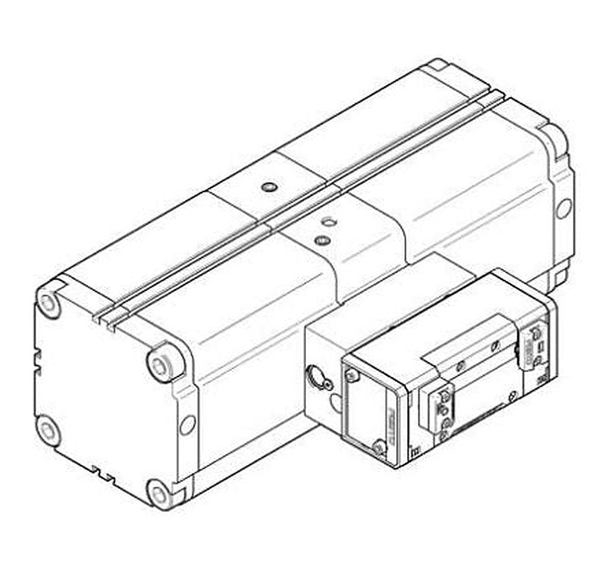 Festo DPA Pneumatic Booster Regulator, 1/2 in G