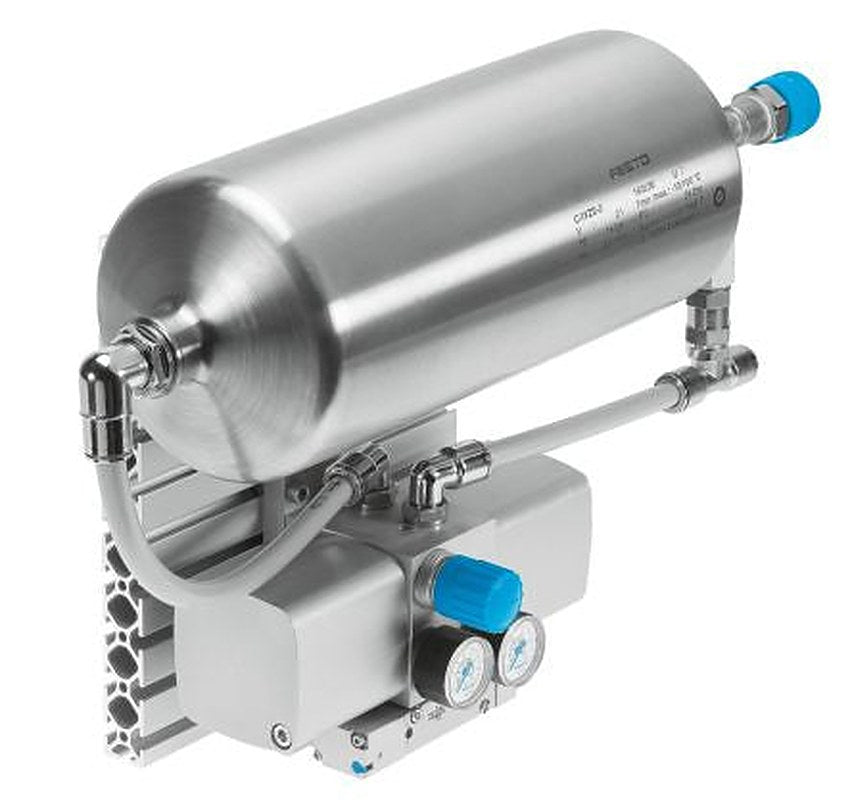 Festo DPA Pneumatic Booster Regulator, KD4, QS-10, Silencer