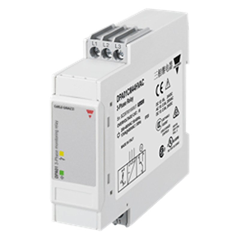 Carlo Gavazzi Relay, 3 Phase, SPDT, DIN Rail, 480V ac