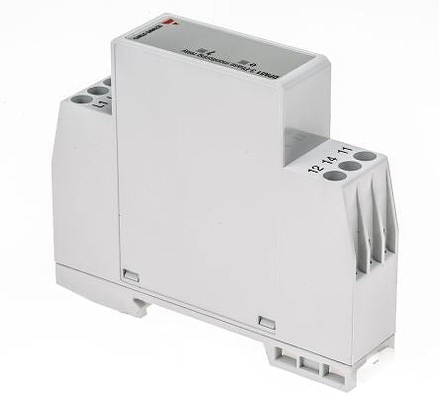 Carlo Gavazzi Monitoring Relay, 3 Phase, 177/550 V ac Monitor Range, SPDT, DIN Rail, 208V ac, 480 V ac 24 V dc