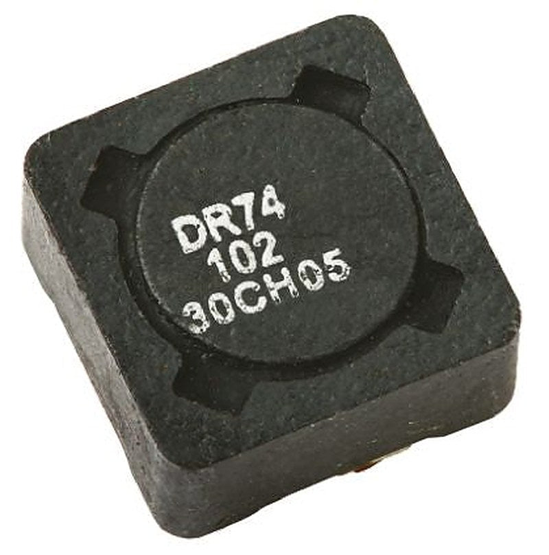 Eaton, DR, 0704 Shielded Wirewound Surface Mount Inductor with a Ferrite Core, 150 μH ±20 % 810 mA Idc