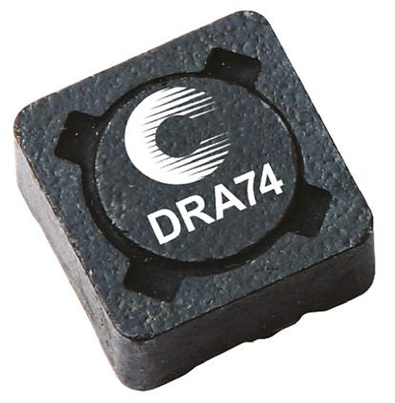 Eaton, DRA, 0704 Shielded Wirewound Surface Mount Inductor with a Ferrite Core, 100 μH ±20 % 929 mA Idc