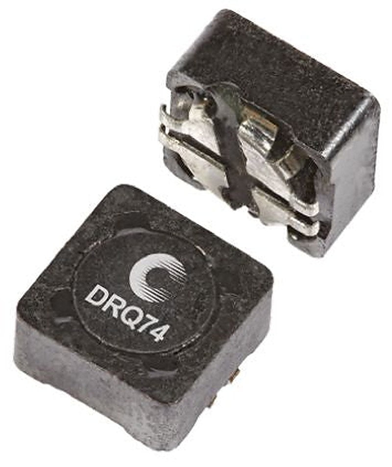 Eaton, DRQ, 0704 Shielded Wirewound Surface Mount Inductor with a Ferrite Core, 22 μH ±20 % 2.13 A Idc