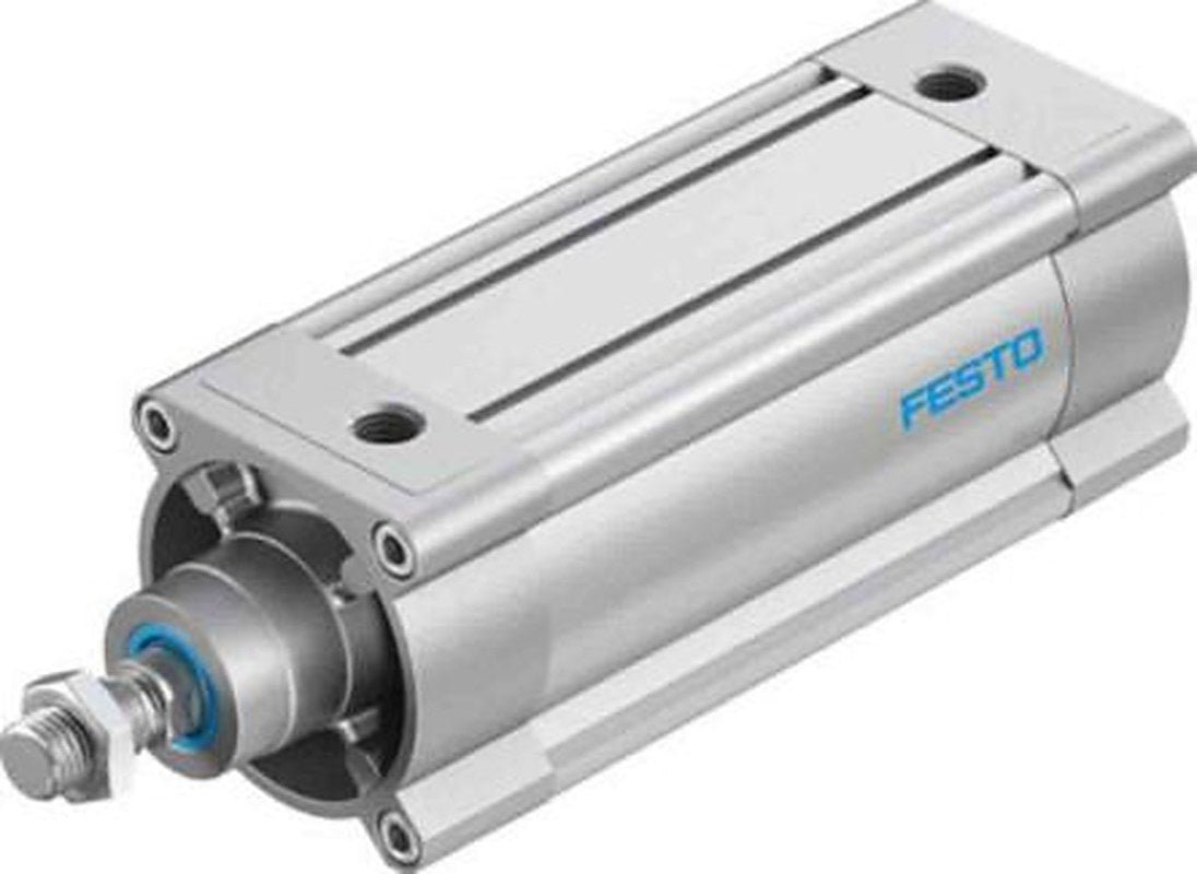 Festo Pneumatic Piston Rod Cylinder - 1384896 100 mm Bore, 160 mm DSBC-100-160-PPSA-N3 Series, Double Acting Acting