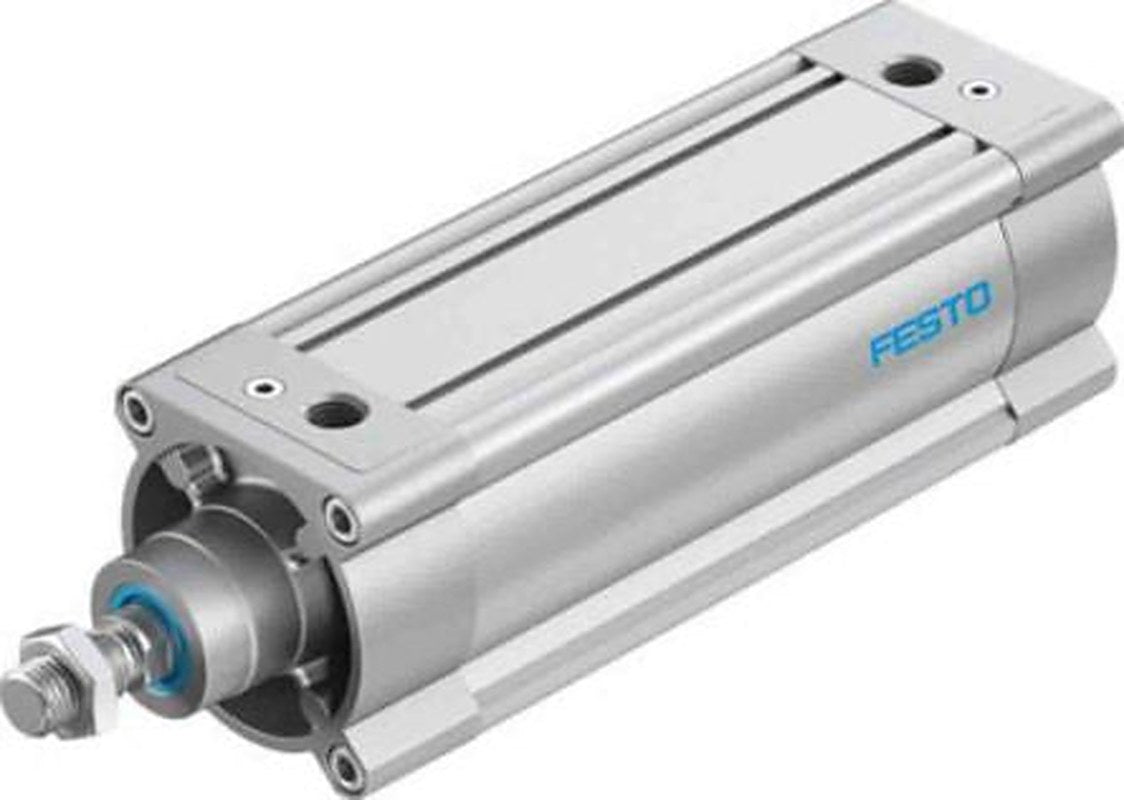 Festo Pneumatic Piston Rod Cylinder - 1384811 100 mm Bore, 200 mm DSBC-100-200-PPVA-N3 Series, Double Acting Acting