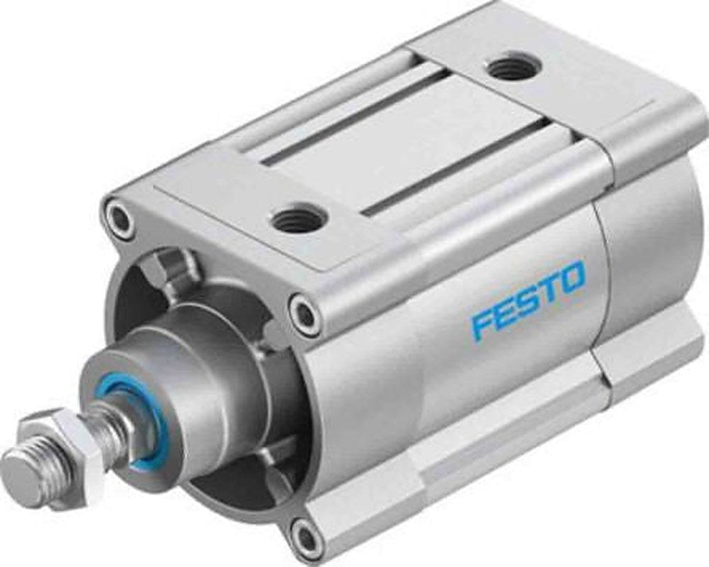 Festo Pneumatic Piston Rod Cylinder - 1384892 100 mm Bore, 50 mm DSBC Series, Double Acting Acting
