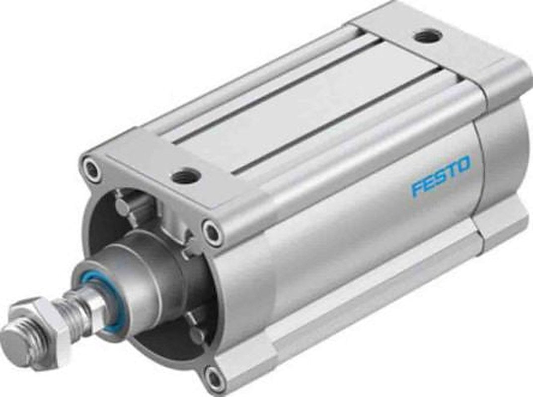 Festo Pneumatic Piston Rod Cylinder - 1804666 125 mm Bore, 125 mm DSBC Series, Double Acting Acting