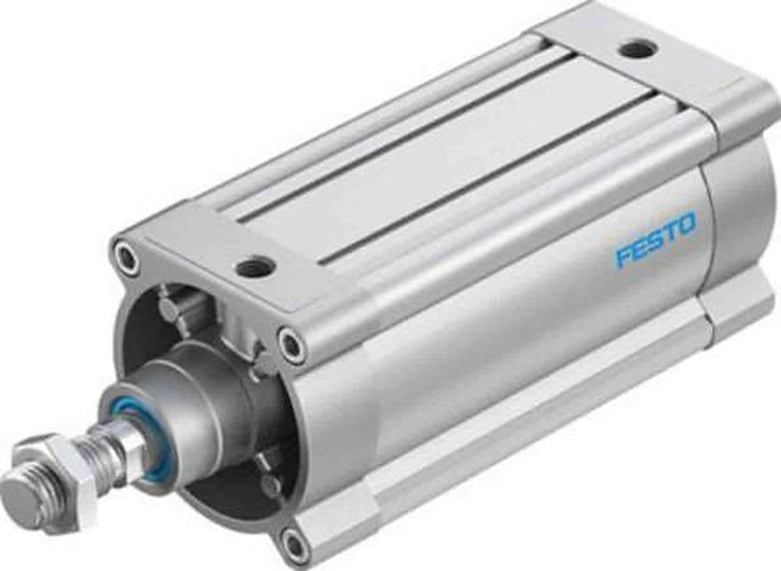 Festo Pneumatic Piston Rod Cylinder - 1804667 125 mm Bore, 160 mm DSBC-125-160-PPSA-N3 Series, Double Acting Acting