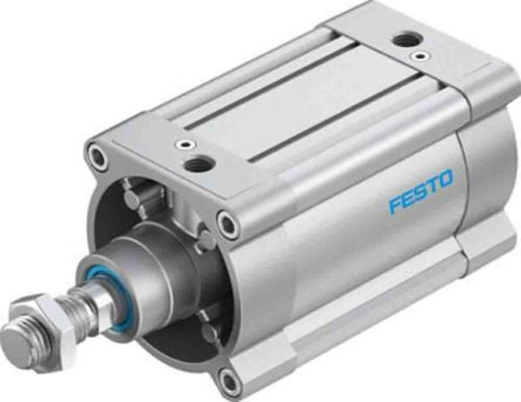 Festo Pneumatic Piston Rod Cylinder - 1804959 125 mm Bore, 80 mm DSBC Series, Double Acting Acting